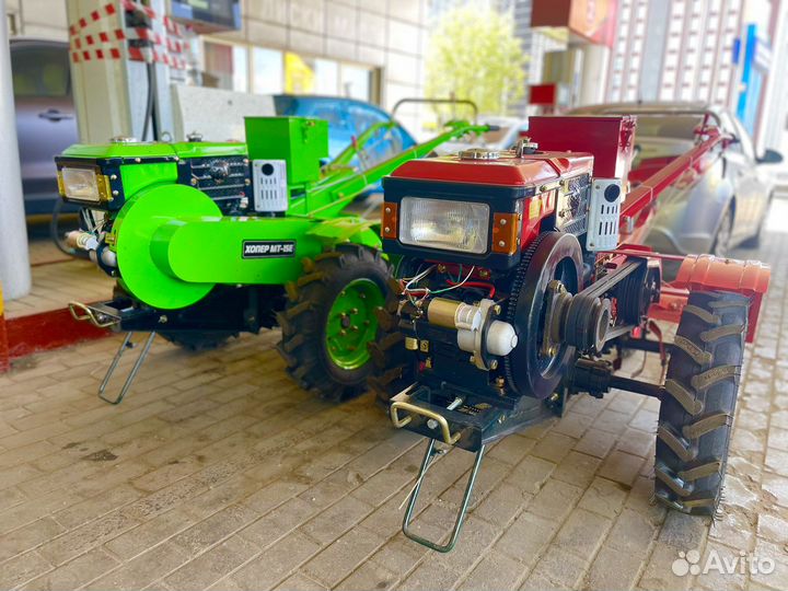 Мотоблок тяжелого класса хопер мт15е