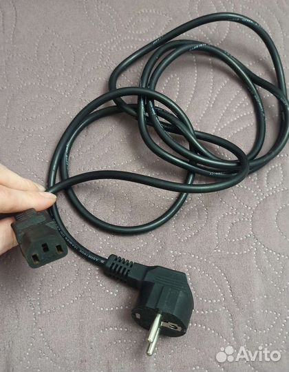 Сетевой шнур. Евровилка
