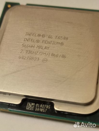 Процессор 775 сокет Intel Pentium E6500