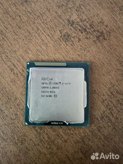 Процессор intel core i5 3470, сокет-lga 1155