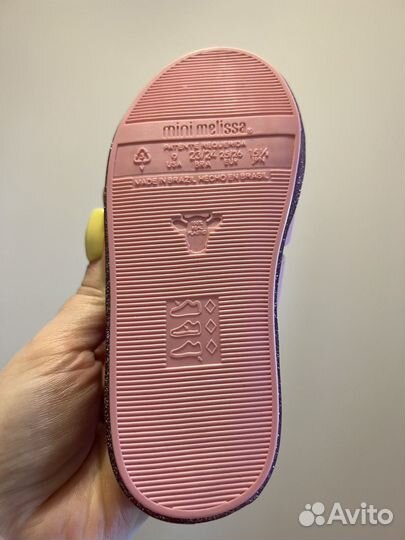 Кеды mini melissa