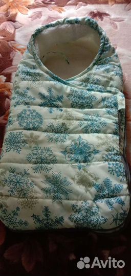 Зимний конверт в коляску