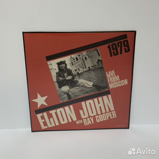 Elton John - Live from Moscow 1979 2LP vinyl