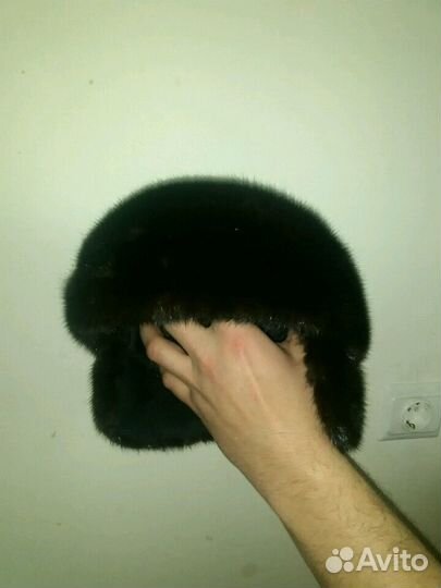 Норковая кепка женская