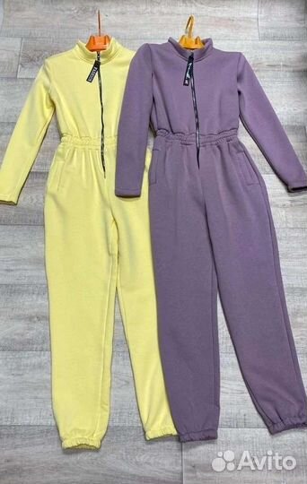 Комбинезон на флисе новый