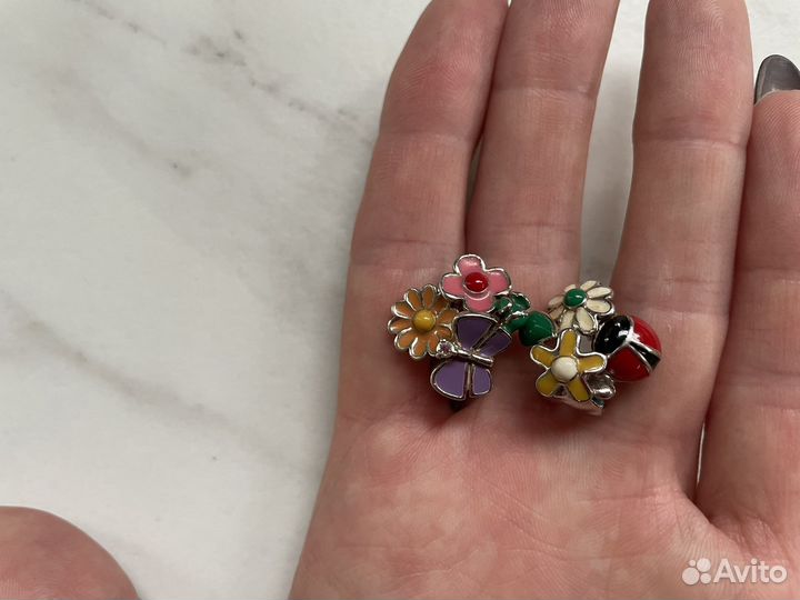 Серьги Чехия серебро
