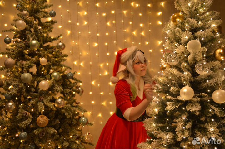 Косплей. Новогодние платье