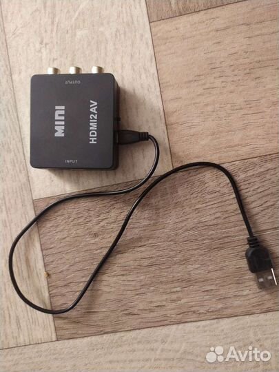 Переходник конвертер hdmi - 3 RCA (не отправляю)