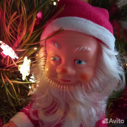 Кукла гдр времен дед мороз, санта СССР