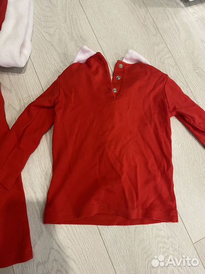 Новогодний костюм санты клауса 80 размер