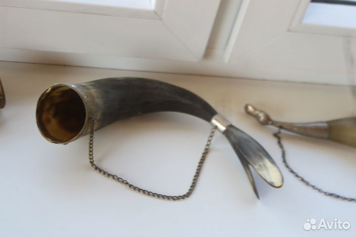 Рог охотн. питевой трофей