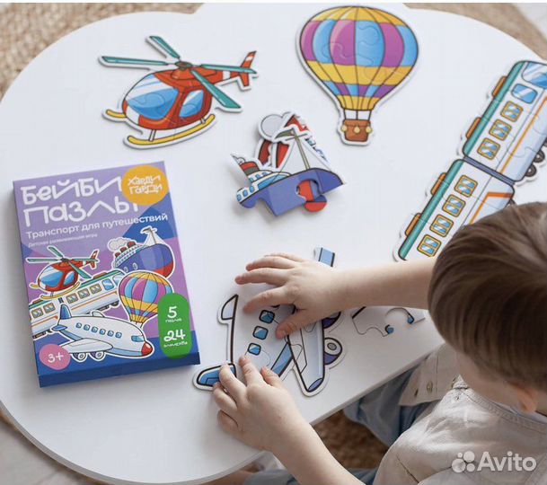 Детские игрушки, пазлы