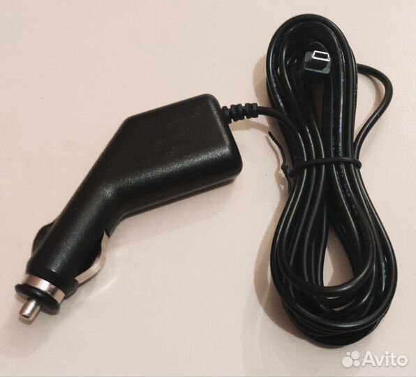 Автозарядка Garmin mini USB, джек-джек 3.5