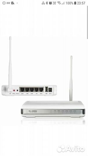 Wifi роутер Asus WL-520GU