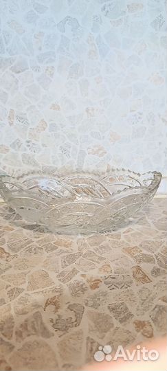 Фужеры из цвет. стекла, вазы, салатницы СССР