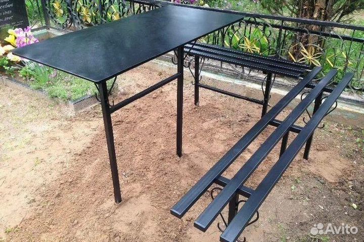 Ограды на кладбище