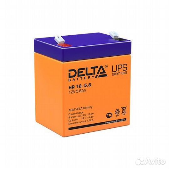 Аккумулятор delta HR 12-5.8