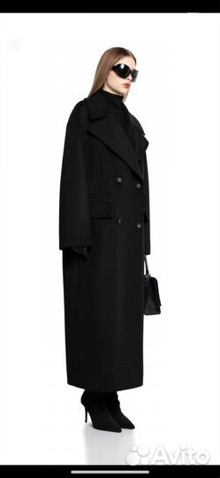 Двубортное пальто oversize