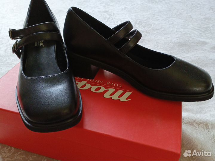 Новые женские туфли 37,5-38 натуральная кожа