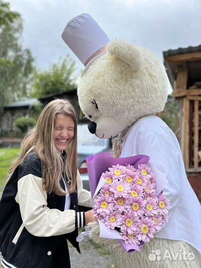 Поздравление от Единорога, Мишки и Зайки