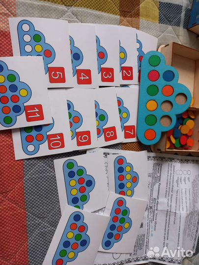 Развивающие деревянные игрушки