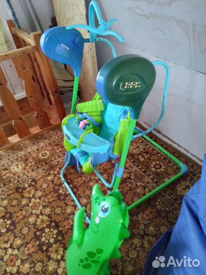 Детские электронные качели