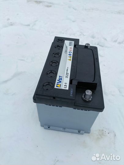 Аккумулятор 75 ач новый