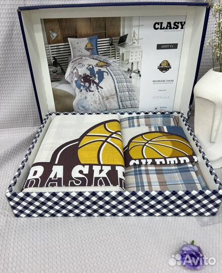 Турецкое,детское 1.5сп.постельное белье