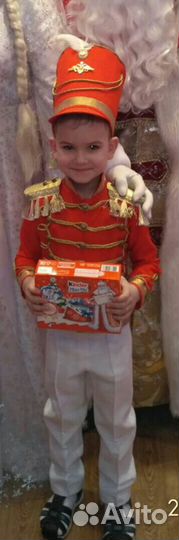 Новогодний костюм гусара в прокат на утренник