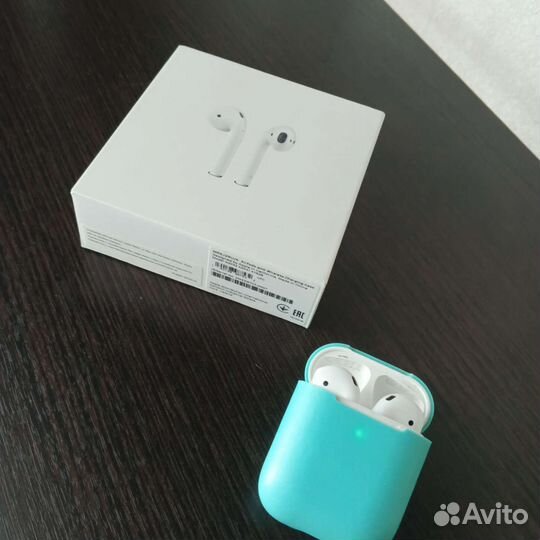 Беспроводные наушники apple airpods 2