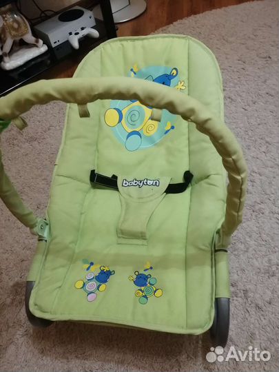 Шезлонг детский