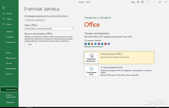 Microsoft Office 2021 (Бессрочная лицензия)