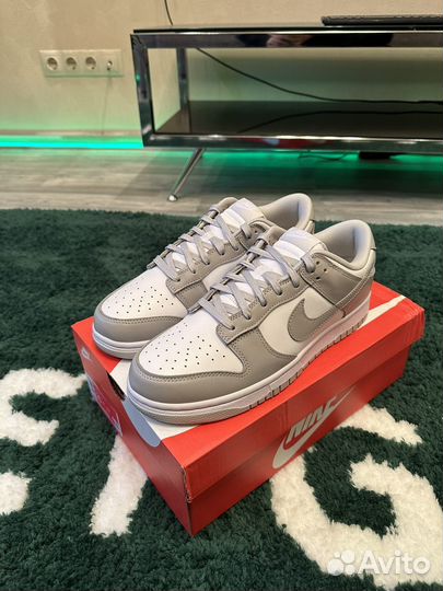 Nike Dunk Low retro grey fog оригинал