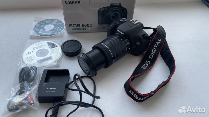 Фотоаппарат Canon eos 600d
