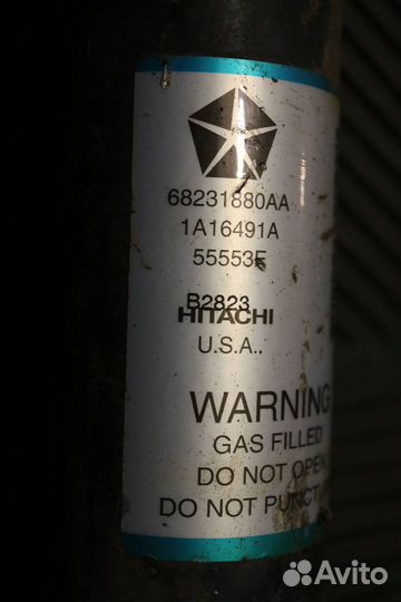 Амортизатор задний Jeep Grand Cherokee WK2 рестал