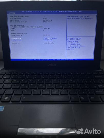 Asus eee pc 1025c