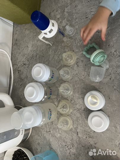 Бутылочки соски авент