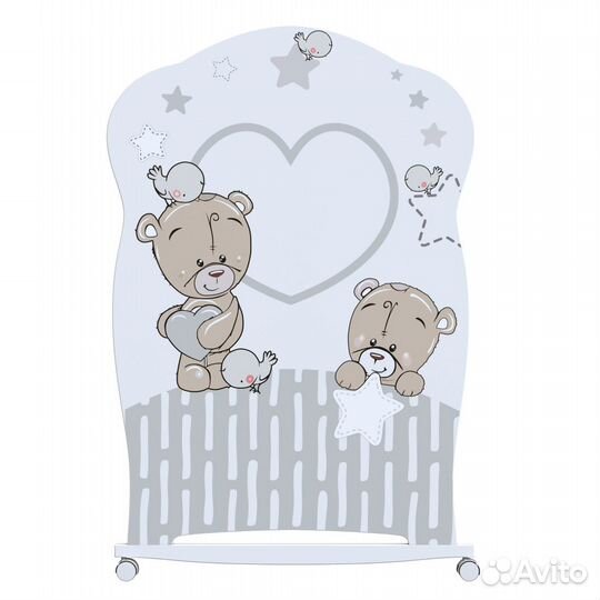 Кровать детская forever friends (колесо-качалка)