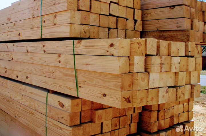 Брус лиственница, сосна