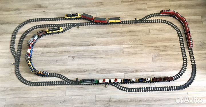 Лего Lego рельсы для поезда