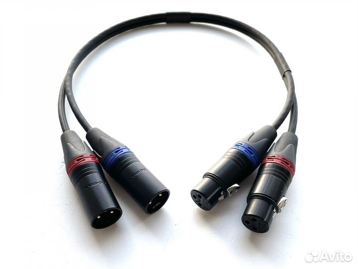 Кабели XLR Klotz Van Damme Mogami Sommer Neutrik