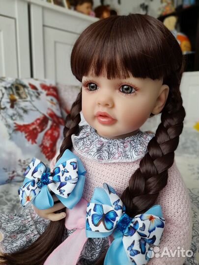 Новая кукла реборн, Бетти брюнетка