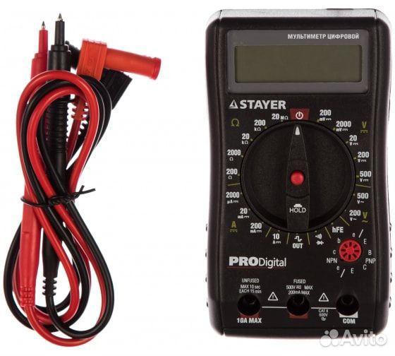 Мультиметр stayer 