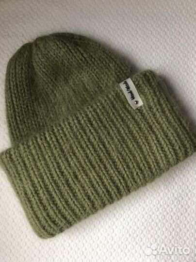 Вязаная шапка «такори» ручной работы