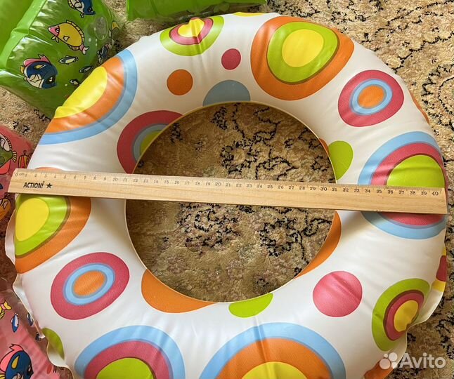 Нарукавники + круг + надувной жилет (набор)