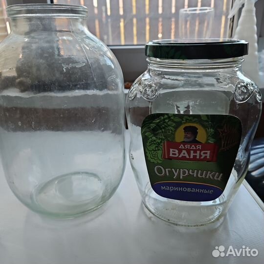 Банка стеклянная 3х литровая