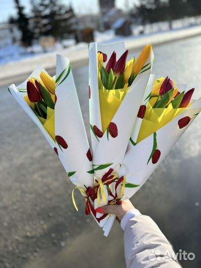 Тюльпаны к 8 марта