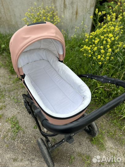 Коляска 2 в 1 эко кожа