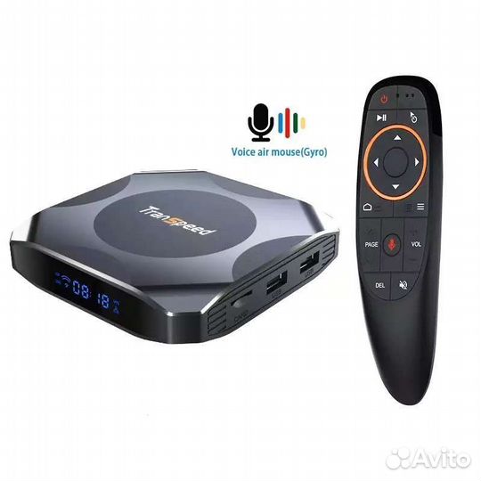 Новая смарт тв приставка Transpeed W2