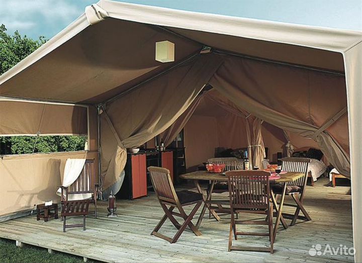 Сафари-тент для глэмпинга, экодом, палатка